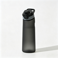 Bouteilles de sport étanches en Tritan+PP de qualité alimentaire avec couvercle à ouverture rapide et paille intégrée, compatibles lave-vaisselle, pour Halloween, camping et randonnée