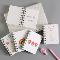 Carnet à spirale personnalisable avec logo, format A7 mini, portable, idéal pour les étudiants, taille sur mesure, vente en gros