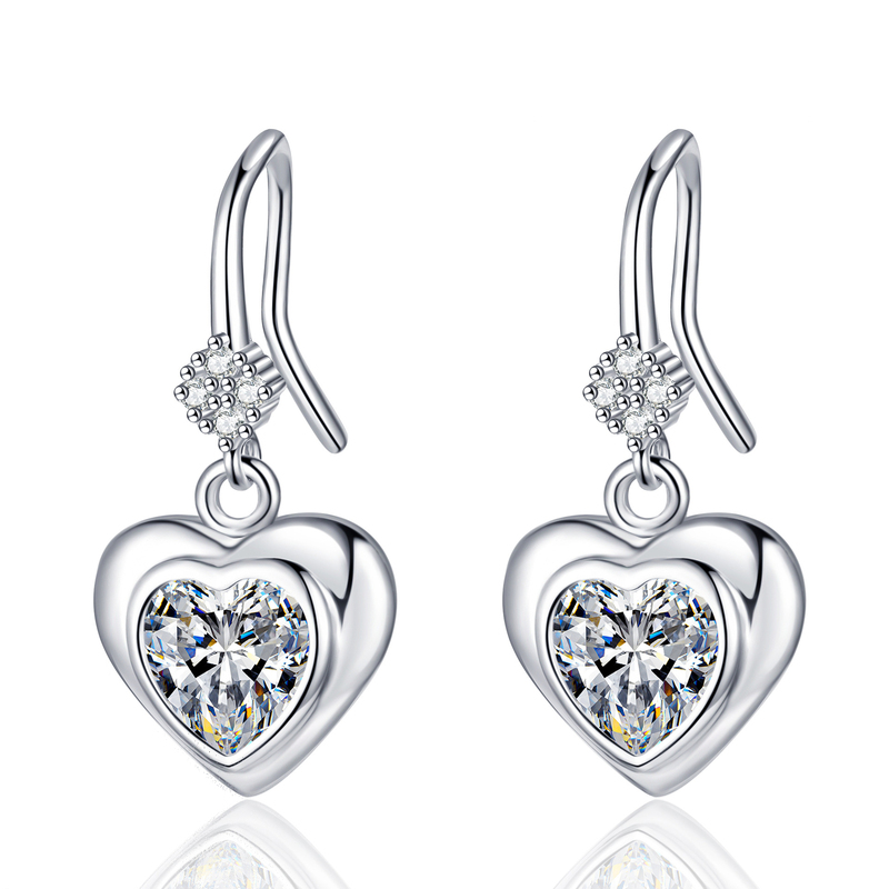 GRA Certified S925 Sterling Silver Moissanite