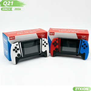 Consola de Juegos Portátil Q21 2026, CPU de Cuatro Núcleos, 500 Juegos, Pantalla Grande de Alta Definición, Wi-Fi, Controles Duales, 3.5 Pulgadas - Product Image 1