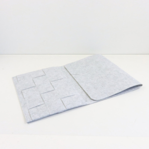 Hot Sale Simple Portable PET Felt <b>Laptop</b> <b>Sleeve</b> Case with Large Capacity Elastic Band Closure for 11-15 Inch <b>Laptops</b> Travel Use - Product Image 1