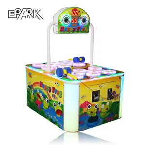 Indoor Amusement Park Frog Jump Hitting Games Whack A Mole Arcade Hammer Game Machine For Sale