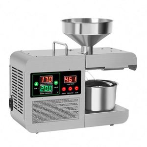 Prensa de aceite de girasol a pequeña escala, de doble accionamiento manual, con acero inoxidable 304 para uso doméstico y agrícola, extracción en frío. - Product Image 3