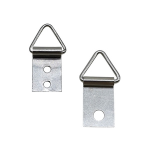 Stainless Steel Triangle Hook Single Hole Rectangular Hanging Hardware <b>For</b> <b>Painting</b> <b>Frame</b> Durable Metal Bracket - Product Image 3