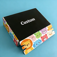 Boîte en papier personnalisée TongKun de haute qualité avec fermeture éclair, revêtement UV, design portable pour le rangement des boutons de manchette et des pinces à cravate