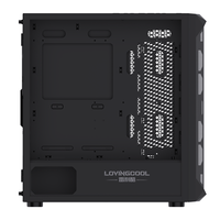 Lovingcool 2025 nouveau boîtier de PC de jeu de bureau e-sports châssis d'ordinateur en verre trempé pleine tour prend en charge E-ATX et ATX en stock!