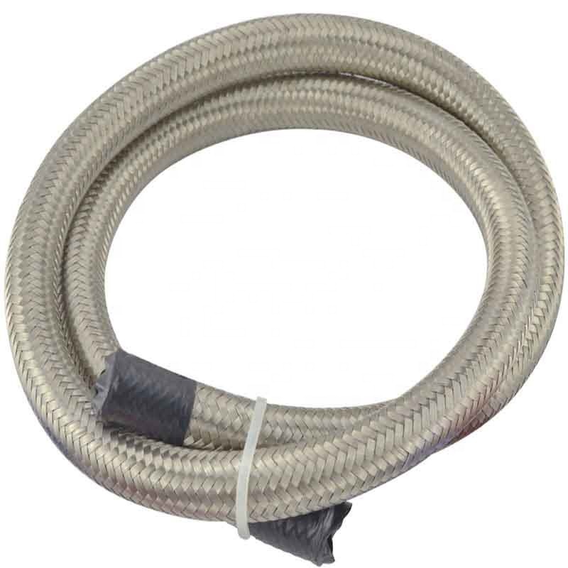 Длина 1 метр, плетеный шланг AN10 из нержавеющей стали для топливного масла