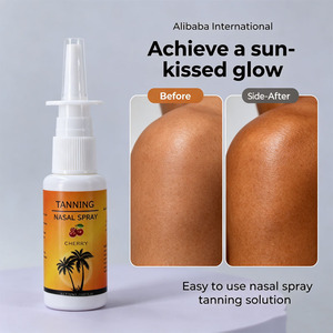 Spray Nasal <span class=keywords><strong>Acelerador</strong></span> de <span class=keywords><strong>Bronceado</strong></span> 5X Fuerte con Etiqueta Personalizada, 30ml, Líquido Orgánico para un Bronce Oscuro Intenso - Product Image 1