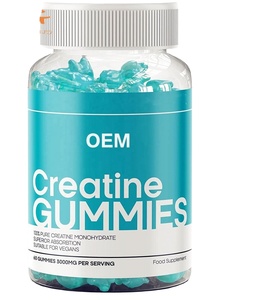 Chumita OEM Private Label <strong>Creatine</strong> HCL <strong>Gummy</strong> Candy Adult Muscle Building Supplement Food Grade - Product Image 1