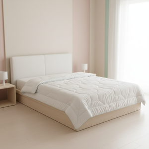 Nouvelle conception <span class=keywords><strong>Couette</strong></span> toutes saisons en microfibre douce et respirante avec languettes aux coins, taille personnalisée, alternative au duvet - Product Image 6