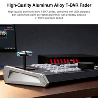 Controlador de Reproducción en Cámara Lenta USB/LAN HDKATOV KD61B, Mezclador de Video Digital de 8 Canales para Transmisión y Streaming VMIX MIDI