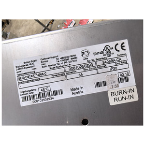 406A-C Servo fahrer Test Gut <span class=keywords><strong>3</strong></span> Monate Garantie S406BA-CA Bewegungs steuerung - Product Image 3