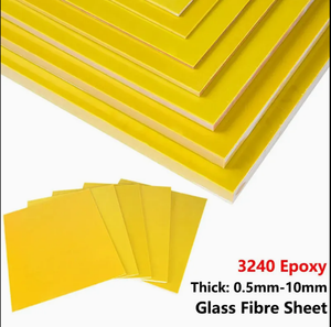 Matériau isolant diélectrique FR4 jaune 3240 pour moteur industriel, panneau isolant personnalisable - Product Image 5