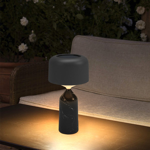 Lampe de sol LED étanche pour extérieur, couleur sable noir, 30 cm, rechargeable, pour jardin, pelouse, cour, éclairage paysager - Product Image 5
