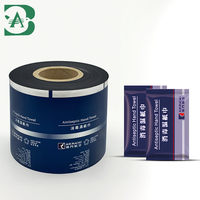 Rouleaux de film plastique transparent de qualité alimentaire en aluminium pour emballage, sachets et pochettes de conservation des aliments, film OPP en rouleau