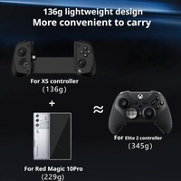Gamepad Game ponsel tipe C, Kontroler Game ponsel, Gamesir X5 Lite, Gamepad Tipe C Plug, Joystick kontrol Game