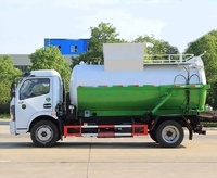 Camion à ordures de cuisine Dongfeng 8 m³ 4x2, petit camion pratique, de haute qualité, abordable et économique, fabriqué en Chine