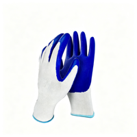 Gants de sécurité pour travaux de construction, résistants à l'huile, enduits/nouvellement trempés de nitrile, anti-impact/anti-coupure, épaisseur moyenne, 9 pouces