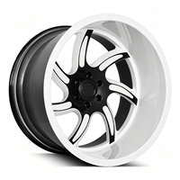 Jantes forgées personnalisées SL 24X14 26X14 26X16 28x16 30x16 6x139.7 8x170 8x180 à déport profond polies pour Ford F150 GMC Sierra 1500