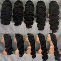 Perruques en cheveux naturels Body Wave 13x4 HD Lace sans colle pré-épilées, vente en gros pour revendeurs, directement d'usine, faible MOQ, pour femmes noires
