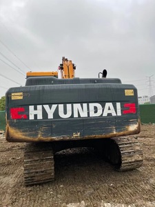 Pelle mécanique sur chenilles originale de la Corée Hyundai 215 Moteur Yanmar d'occasion à haut rendement en bon état Vente - Product Image 2