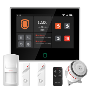 نظام إنذار منزلي ذكي لاسلكي OEM ODM بشاشة لمس IPS 7 بوصة مع اتصال 4G وWIFI - Product Image 3