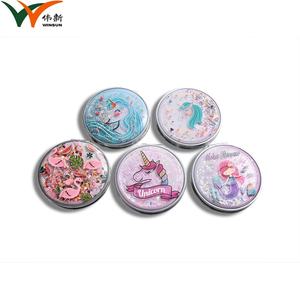 Cartoon <b>Compact</b> <b>Mirror</b> Cute Lovely Makeup <b>Mirror</b> Portable Round Cosmetic Hand <b>Mirror</b> for Gift - Product Image 2