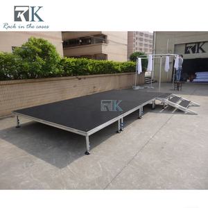 เวทีความสูงที่สามารถปรับได้รับน้ำหนักได้สำหรับแสดงบนเวที - Product Image 1