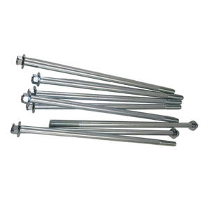 Vis longues en acier au carbone M8*235 à bride hexagonale pour générateur/moteur, vis ISO/DIN933/GB, vis anti-desserrage simples - Product Image 4