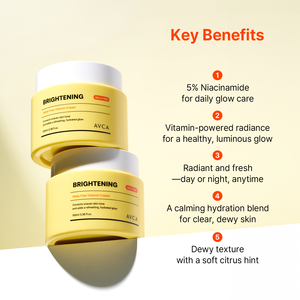 AVCA <b>Vitamin</b> Niacinamide Daily <b>Face</b> <b>Cream</b> 100ml Brightening Hydrating Tone Korean Skincare KBeauty Radiance Moisturizer for - Product Image 4