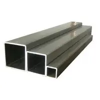 Raw material q235 welded mild RHS square steel pipe small diameter black erw pipe