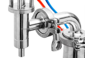 เครื่องบรรจุแบบหัวคู่สำหรับแชมพู เจล น้ำ ไวน์ น้ำส้มสายชู น้ำผึ้ง นม น้ำมัน เครื่องดื่ม น้ำหอม น้ำยาซักผ้า ซอสมะเขือเทศ เนยถั่ว - Product Image 4