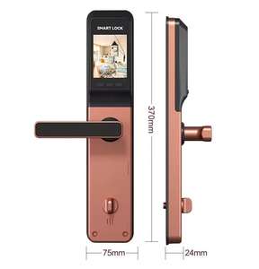 Enrique Tuya manijas electronica puertas de <span class=keywords><strong>Casa</strong></span> huella digital inteligente cerradura de seguridad para tuya cerradura inteligente - Product Image 6