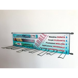 Pargicristallo a parete CARALL con 9 ganci-auto e moto/spazzole tergicristallo - Product Image 2