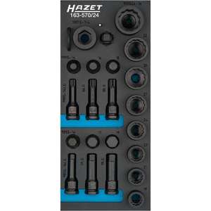 HAZET - 163-570/24 <b>Impact</b> <b>socket</b> set 1/2'' (24 pcs.) - EAN 4000896233441 OTHER TOOL SETS - Product Image 1