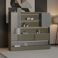Archivadores de Madera Modernos de Lujo para Oficina de Director Ejecutivo, Oficina en Casa, Hotel, Dormitorio y Apartamento - Muebles Ejecutivos de Gran Capacidad