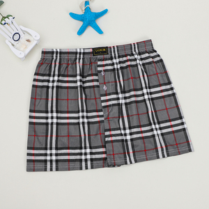 <span class=keywords><strong>Boxer</strong></span> da Uomo all'Ingrosso del Marchio Internazionale UOKIN Pantaloncini a Quadri Casual Ampi a <span class=keywords><strong>Gamba</strong></span> <span class=keywords><strong>Lunga</strong></span> Intimo Estivo - Product Image 3