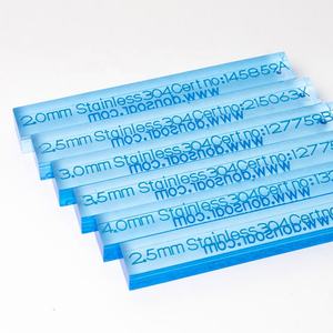 금속 탐지기 테스트 조각 1.0mm 크기 산업용 금속 탐지기 테스트 카드 - Product Image 2