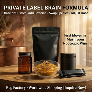 Extracto Nutricional <span class=keywords><strong>de</strong></span> Hongos Orgánicos USDA EU, Complejo 14 en 1 en Polvo, Extracto Hidratado <span class=keywords><strong>de</strong></span> Melena <span class=keywords><strong>de</strong></span> León, Reishi y Cola <span class=keywords><strong>de</strong></span> Pavo, Grado Alimenticio - Product Image 6