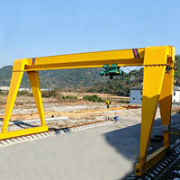 Pont roulant monopoutre Weihua MH 5T 10T 16T avec palan électrique, équipement de levage pour entrepôt extérieur