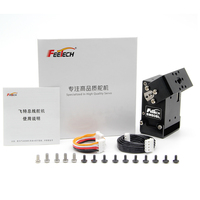 Feetech SM80BL Motor sin Escobillas de Alto Torque 12V/24V 80KG con Engranaje de Acero y Servo Bus Serial RS485 para Robot Industrial, Perro Robótico, Coche Inteligente, AGV