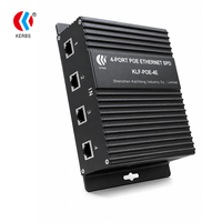 Parafoudre PoE 48V CE, type droit, 24 ports 10/100/1000 Mbps, faible perte d'insertion 0,2 dB pour caméra de station-service