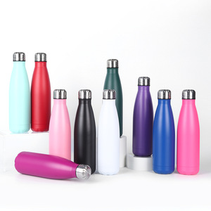 Botella de bebida carbonatada con LOGO personalizado CCH, taza aislada de acero inoxidable, botella de agua deportiva, regalo creativo para festivales. - Product Image 6