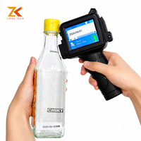 Impresora Portátil de Mano, Precio de Fábrica, Pantalla Táctil de 2.8 Pulgadas, Máquina de Impresión de Fechas en Botellas para Superficies Planas y Curvas