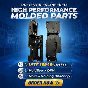 Piezas Moldeadas a Medida de Alto Rendimiento y Diseño Preciso con <span class=keywords><strong>Moldflow</strong></span> y DFM para Carcasas de Baterías de Vehículos Eléctricos NEV - Product Image 1