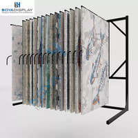 Boya, le plus puissant, pour présentoir de sol avec fonction de retournement de page, idéal pour les salles d'exposition de tapis et de moquettes