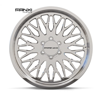 Jantes forgées polies 26x16 8x6.5 pour Ram GMC 2500, jantes concaves en alliage d'aluminium 24x14 8x170 pour Ford F250 F350 avec enjoliveurs personnalisés