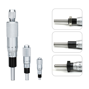 Alta precisione industriale-grado strumento di misura di precisione micrometro meccanico testa con mandrino di bloccaggio. - Product Image 2
