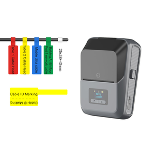 Detonger dp27s Mini Máy in nhãn Android IOS không dây máy in nhãn dán túi mã vạch Hãng sản xuất nhãn - Product Image 1