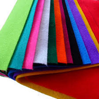 Feutre synthétique thermocollé de taille et de couleur personnalisables, recyclable, en polyester, aiguilleté pour canapé, tissu tricoté, échantillon gratuit